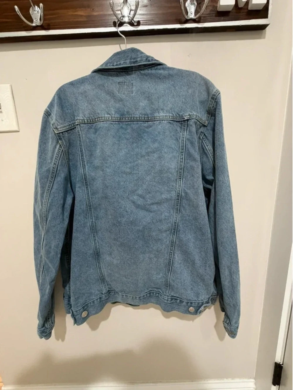 Roebuck XXL denim jacket.